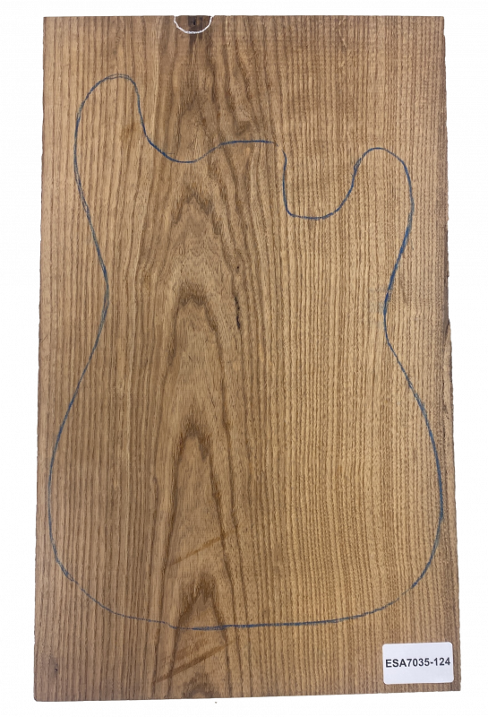 Body Swamp Ash, Caramel, 1-pc., 50mm, Unique Piece #124